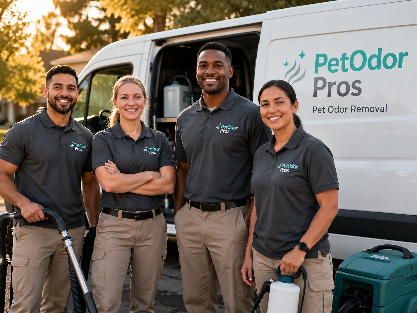 Pet Odor Removal team serving Harbert, MI
